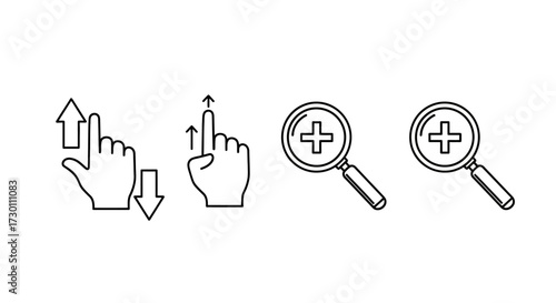 Understanding Common Touchscreen Gestures and Zoom Functions on Digital Devices for Enhanced User Interaction