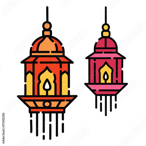 Diwali Traditional Festive Hanging Lantern