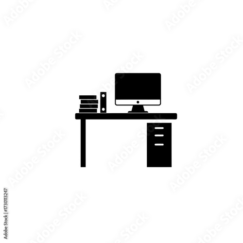 Abstract white geometric shapes isolated on transparent background