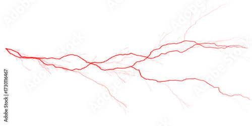 Bright flashes of lightning dispersing the darkness. Electric lines of light cutting through the blackness like pure energy. A thunder, overlay, lightning, storm, electric PNG.