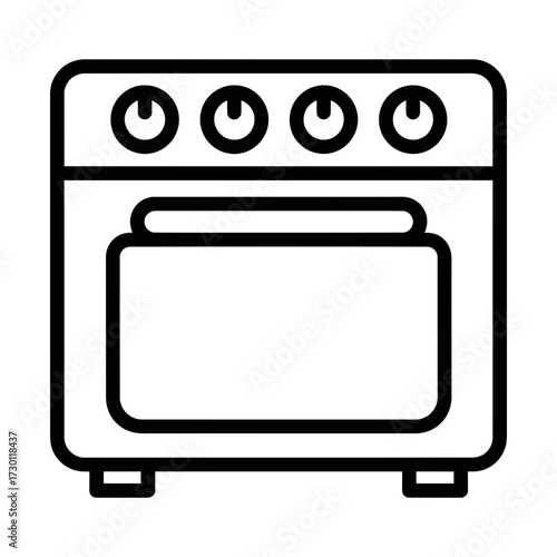 oven outline icon