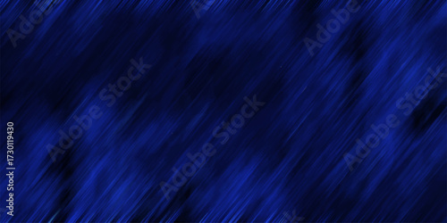 Deep Blue Abstract Diagonal Streaks with Dark Moody Textured Background for Digital Art and Design Applications