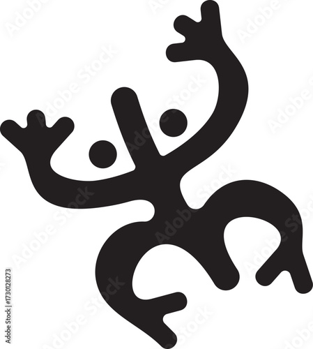 Obraz na plátně taino coqui frog