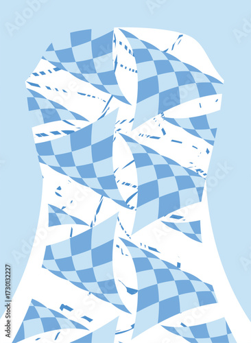 Vibrant Emerald Green and Pristine White Horizontal Striped Pattern for Modern Graphic Design