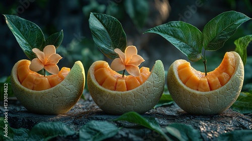 Juicy Dessert Mango Highlighting Fresh Tropical Sweetness and Vibrant Summer Flavor