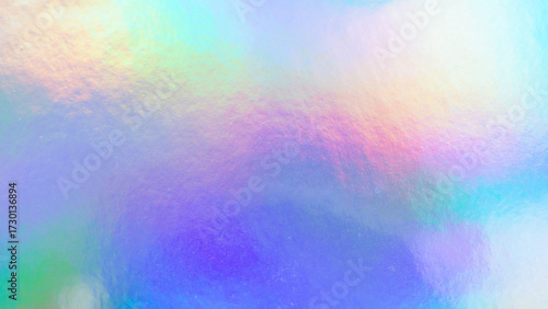 Konstfotografi Holographic rainbow foil iridescent texture abstract hologram background