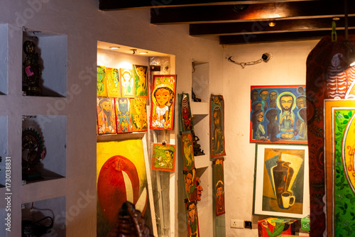 The historic Jew Town in Fort Kochi Kerala renowned for its antique shops, cultural landmarks, and vibrant street life