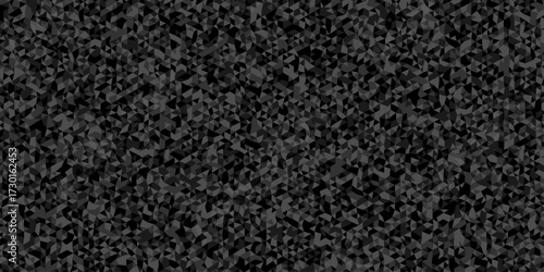 Illustration Polygon gray background elements.	