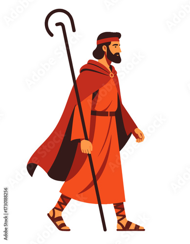 Shepherd Messiah Prophet Wandering Figure Wise Man Character