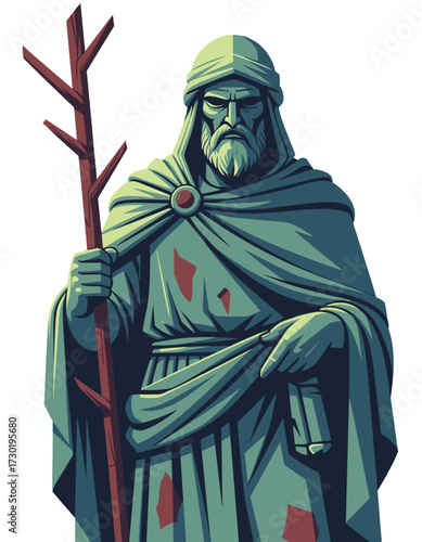 Wise Old Man Sage Philosopher Prophet Historical Figure