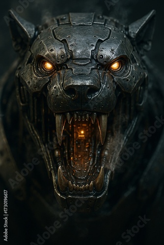 Cybernetic Beast Close-Up