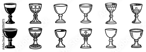 Chalice and Goblet Communion Set