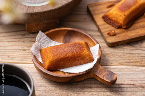 美味しそうなフィナンシェ