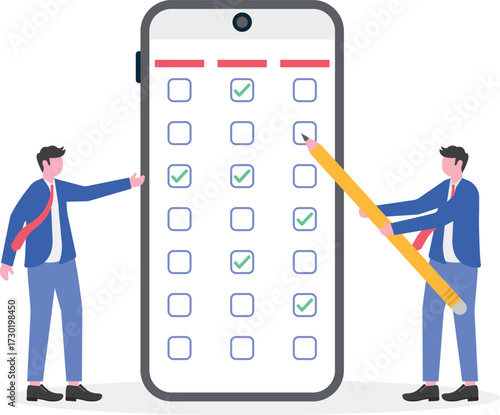 Remote Work and Telecommuting Concept with Person Managing Tasks Remotely.
