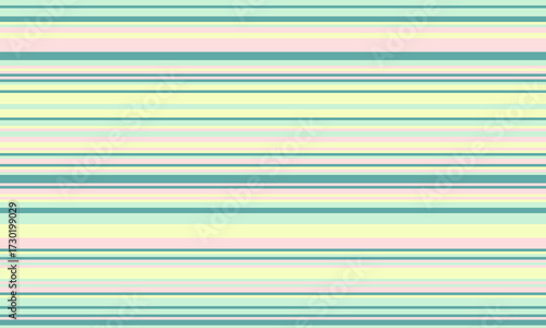 Horizontal pastel stripes background.  Perfect for websites, packaging, textiles, or any design needing a soft, cheerful, and modern feel.  Subtle color palette evokes calmness and serenity.