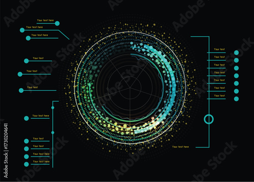 Futuristic infographics