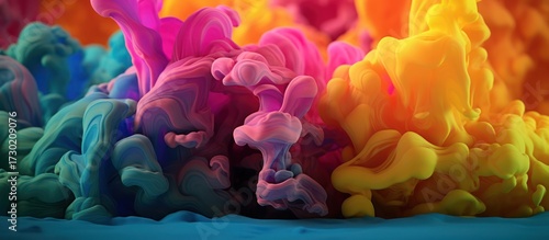 plush, soft, vibrant, colorful, textured, fluffy, fuzzy, abstract, dreamy, surreal, diffused lighting, dramatic color palette, whimsical, imagination-stirring, digital art, 8k resolution
