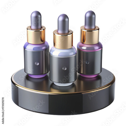 nail polish isolated on white background