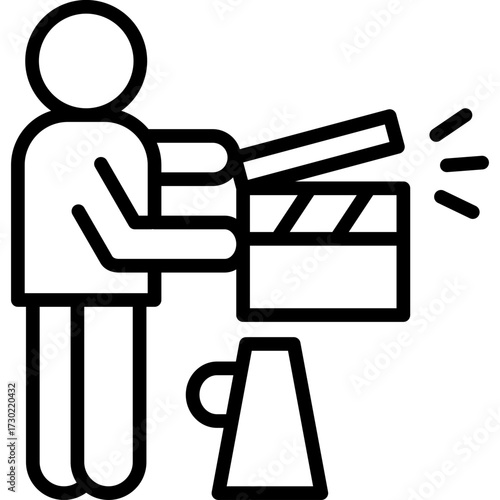 Producer Behavior line icon