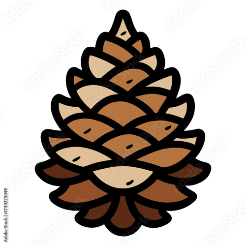 winter pine cone fruit 