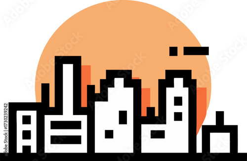 vector city silhouette