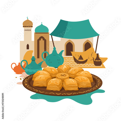 Baklava Bliss Middle Eastern Treats