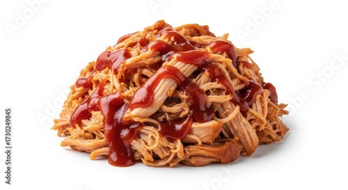 Delicious Pulled Pork with Barbecue Sauce Ready to Eat Meal