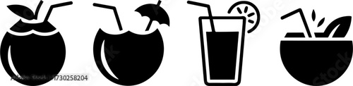 Refreshing Cocktail Vectors for Summer Party Designs
