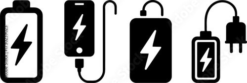 Battery and Chargers Representing Power and Energy Solutions