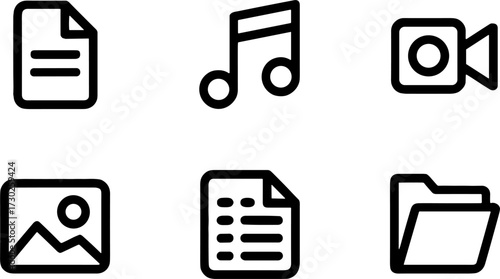 Minimalistics for Digital Files Music Video and Folders