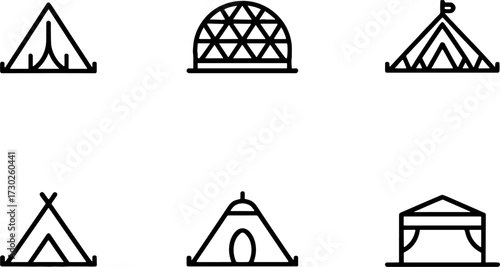 Collection of Camping Tents for Outdoor Adventures
