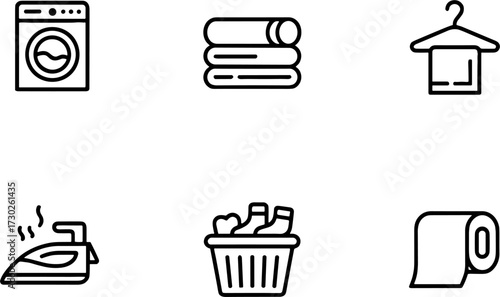 Laundry Essentialss Set for Home Cleaning and Organization