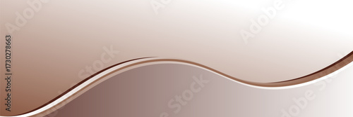 Abstract pastel Mocha Mousse color of year 2025 background. Luxury long backdrop. Geometric art digital screen. Poster, banner.  Cover design. suit for bussines, website, banners.