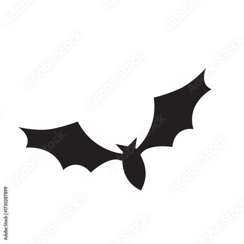 black bat. Halloween celebration