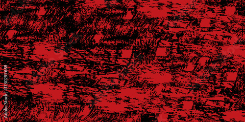 abstract red background with black grunge background texture in modern