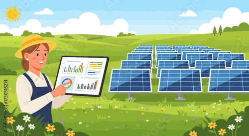 Empowering sustainable agriculture with data analytics and renewable energy integration