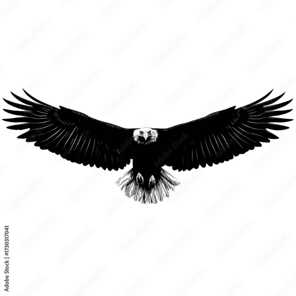 Obraz premium eagle with wings