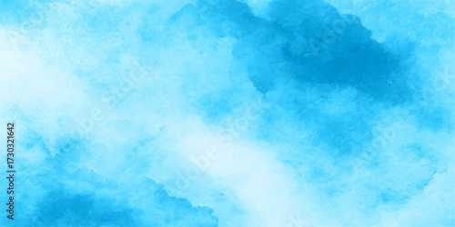 A fluffy white cumulus cloud floats in a bright blue sky on a clear summer day