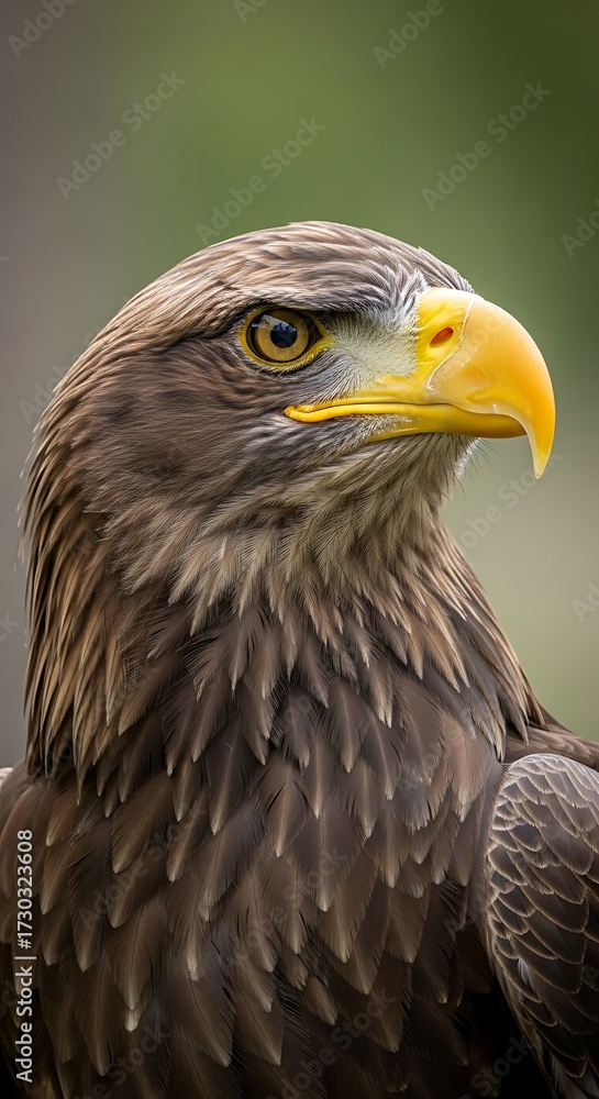 Obraz premium Majestic Eagle Portrait.