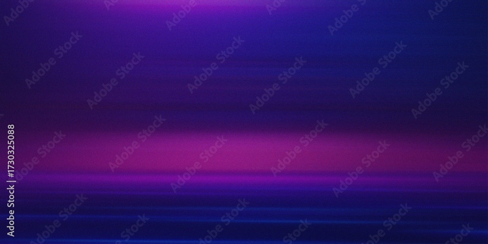 Naklejka premium Abstract Gradient Background With Horizontal Light Streaks purple blue
