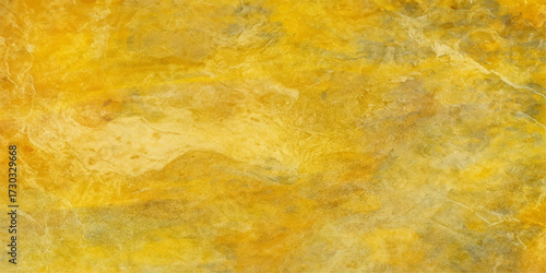 A vibrant abstract vintage paper texture with a grungy weathered yellow and brown wall pattern