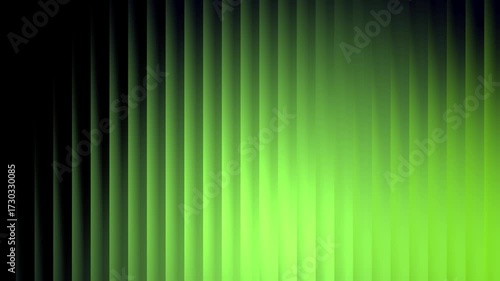 Abstract green motion loop visualizer with pixelated effect