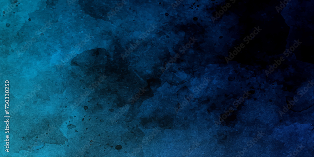 Fototapeta premium An abstract vintage texture of dark blue water and light clouds creates a serene, artistic sky pattern