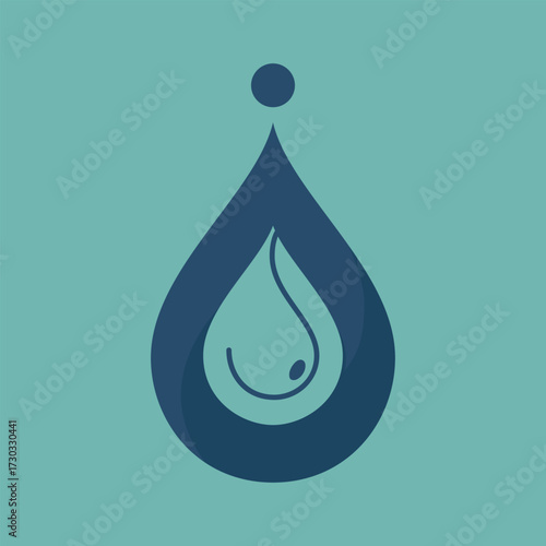 vector water drop