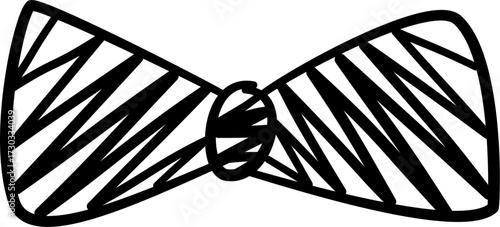Scribble Doodle Ribbon