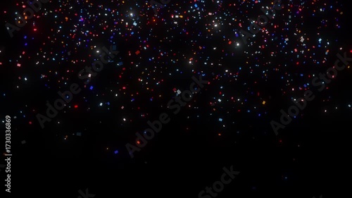 winter snow flakes overlay background particles