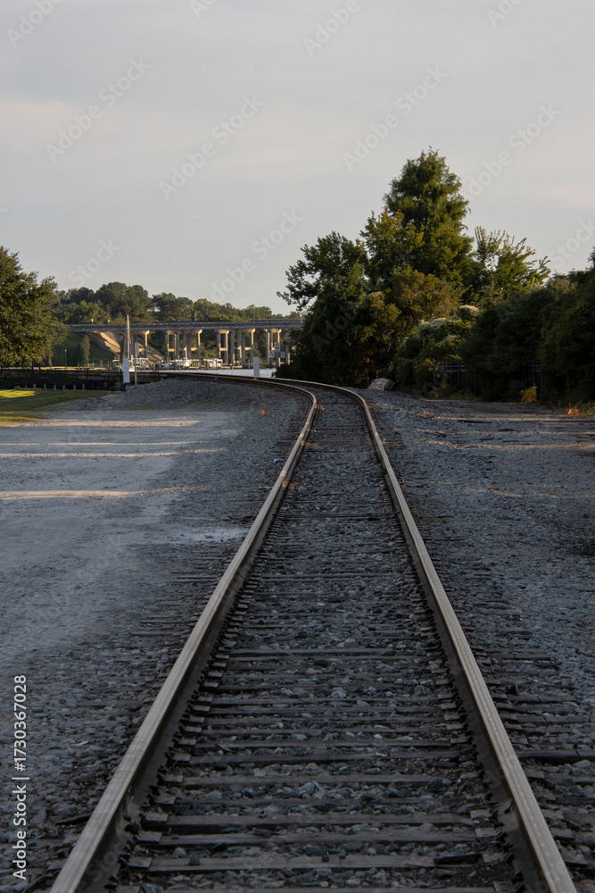 Naklejka premium The Cargo Route through New Bern