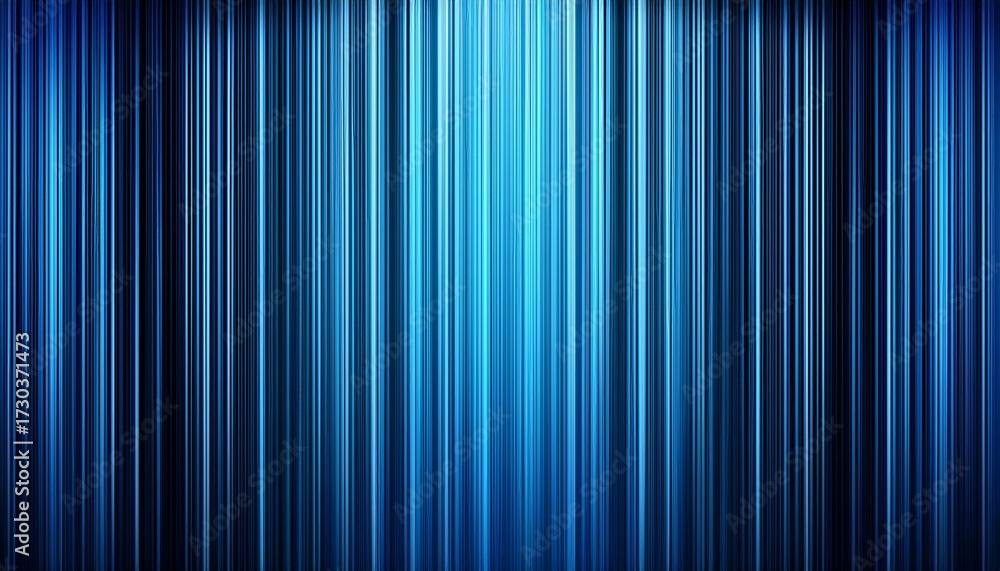 Obraz premium Abstract Blue Vertical Lines Graphic Design Blue Background