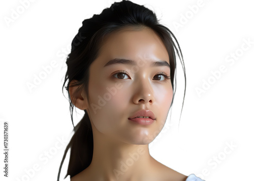Portrait of a Young Asian Woman