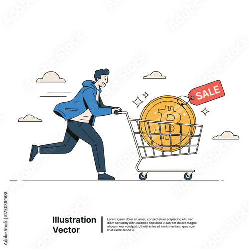 Investor quickly purchases crypto assets at a reduced price, highlighting opportunities in the digital economy